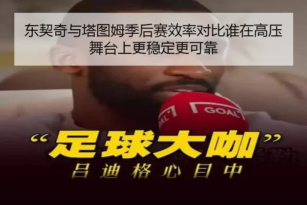 东契奇与塔图姆季后赛效率对比谁在高压舞台上更稳定更可靠